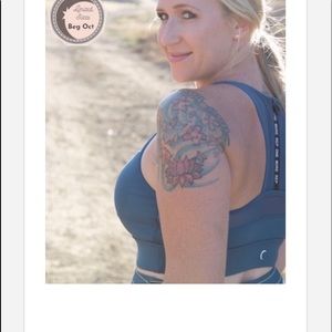 All star navy zyia bra